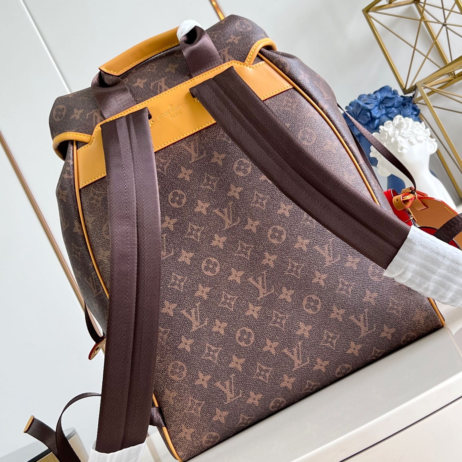 LV Montsouris Medium Cowhide Replica Bags Louis Vuitton