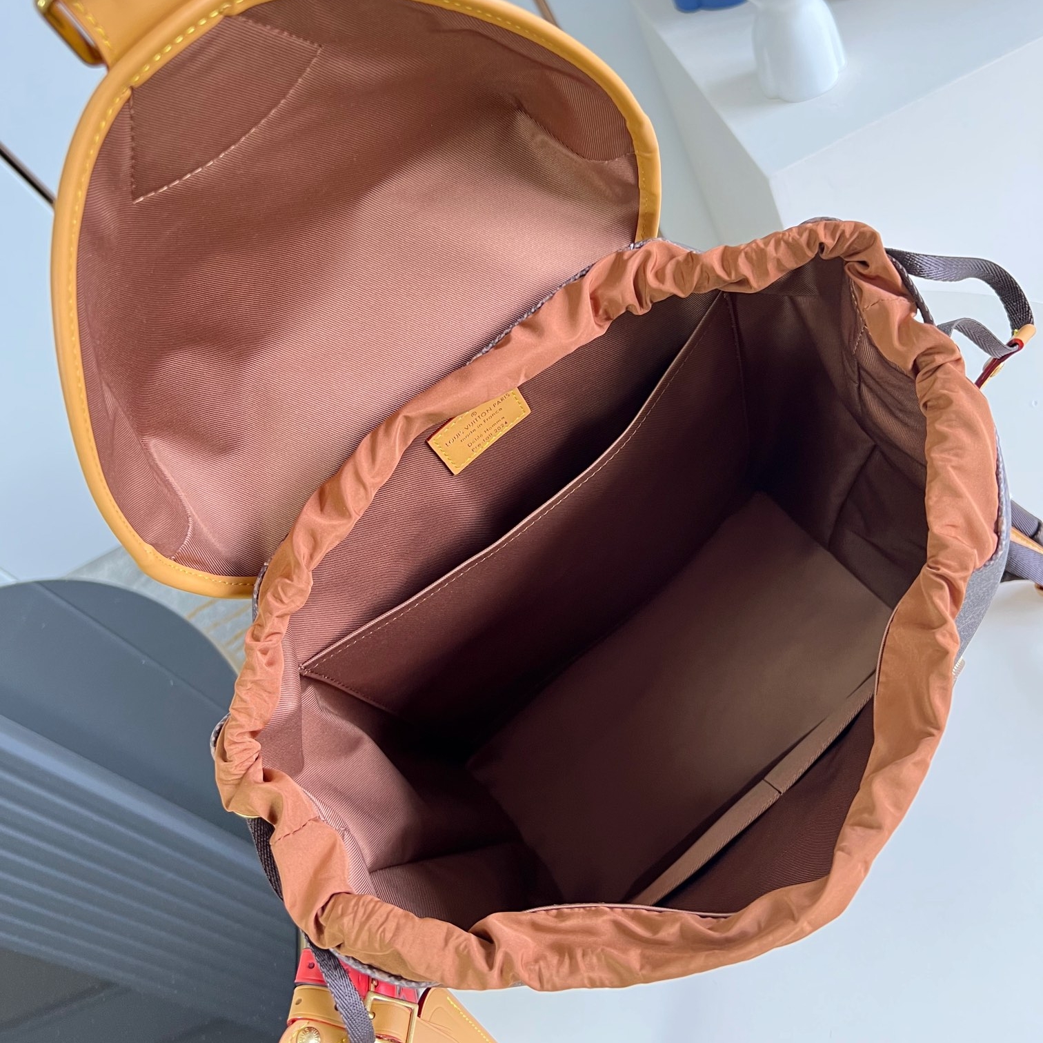LV Montsouris Medium Cowhide Replica Bags Louis Vuitton