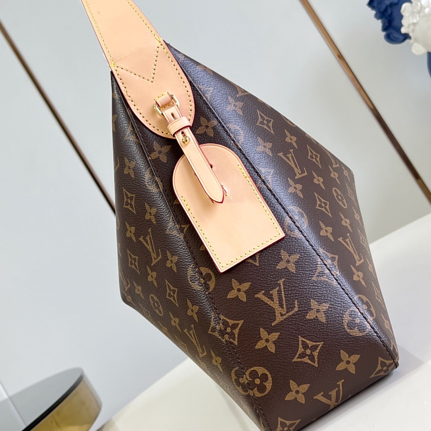 LV Slouchy Medium Canvas Replica Bags Louis Vuitton