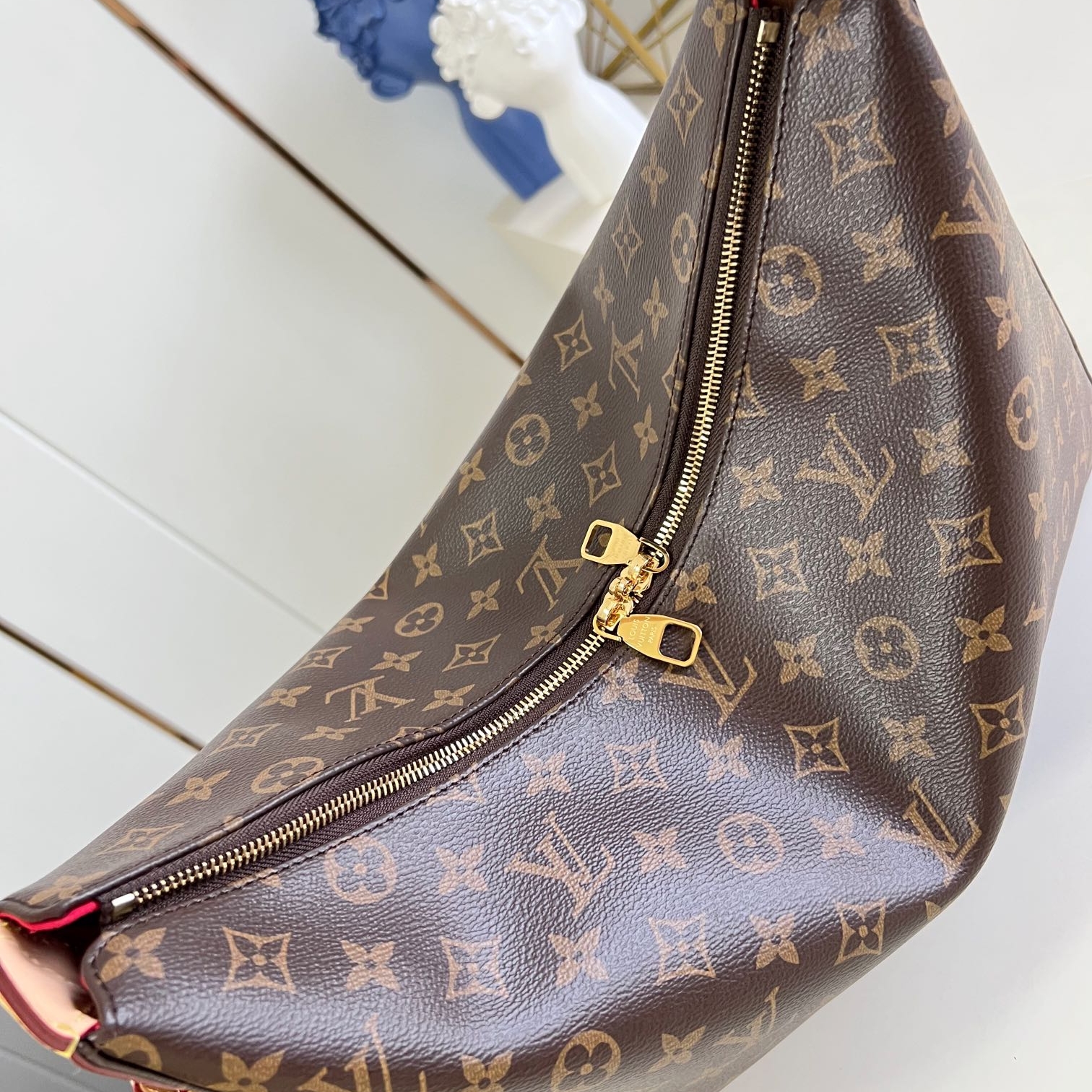 LV Slouchy Medium Canvas Replica Bags Louis Vuitton