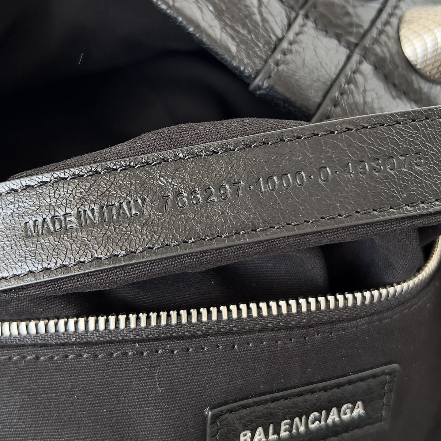 Balenciaga Le Cagole Backpack Medium Sheepskin Replica Bags